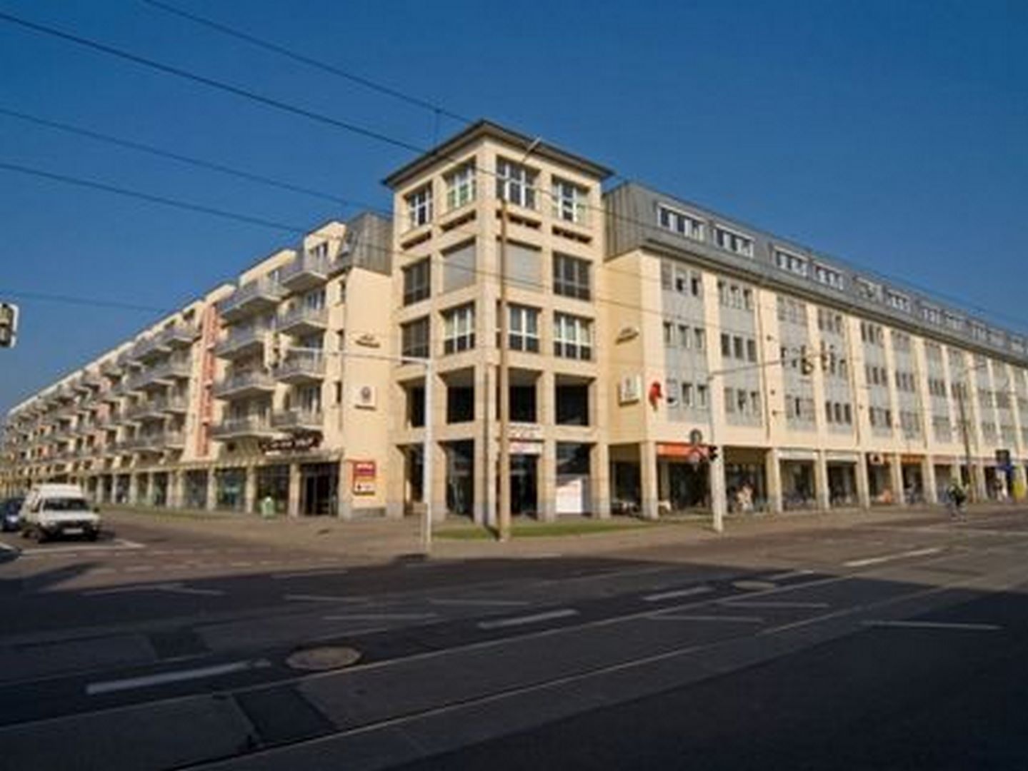 Frontansicht Betreutes Wohnen & Ärztezentrum Leipzig-Lindenau